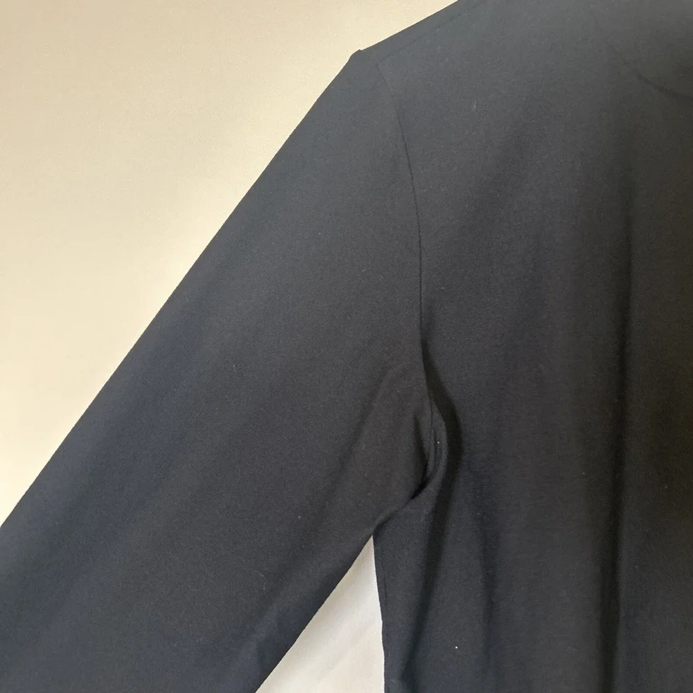 Eileen Fisher Stand Collar Two Way Zip Jacket J0067M‎  Medium